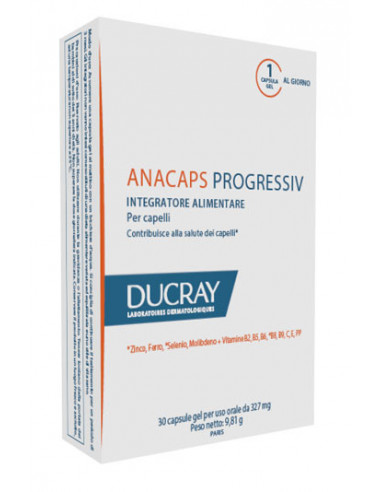 ANACAPS PROGRESSIV DUCRAY 30 CAPSULE...